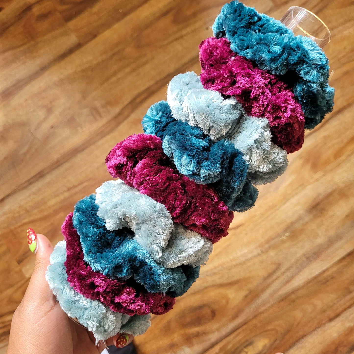 Velvet Scrunchies - Jumbo Chunky Hair Tie