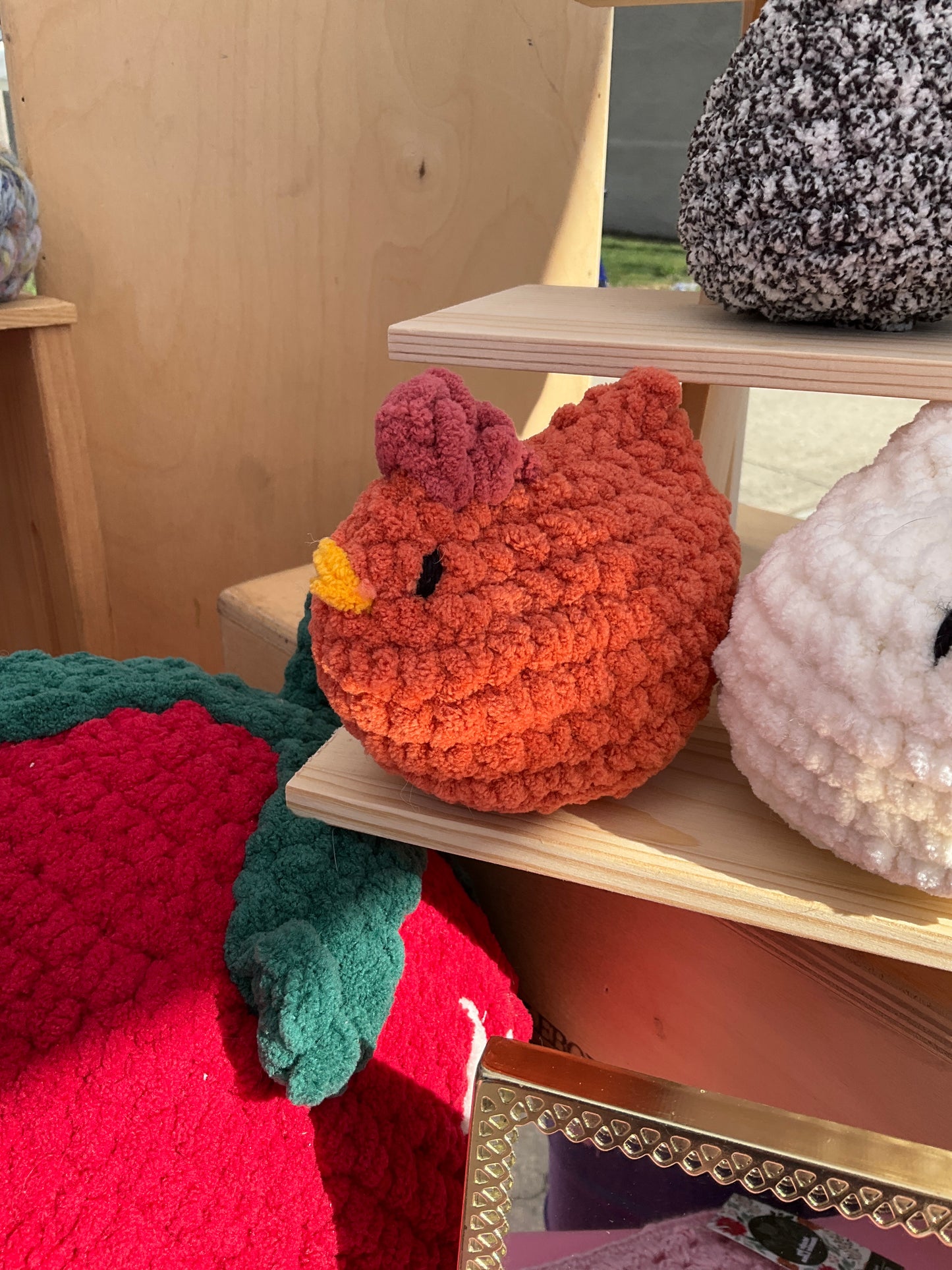 Critter Plush - Crochet Chicken